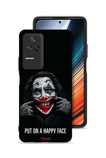 Tolwak غطاء حماية لهاتف شاومي ريدمي K50 بوجه سعيد