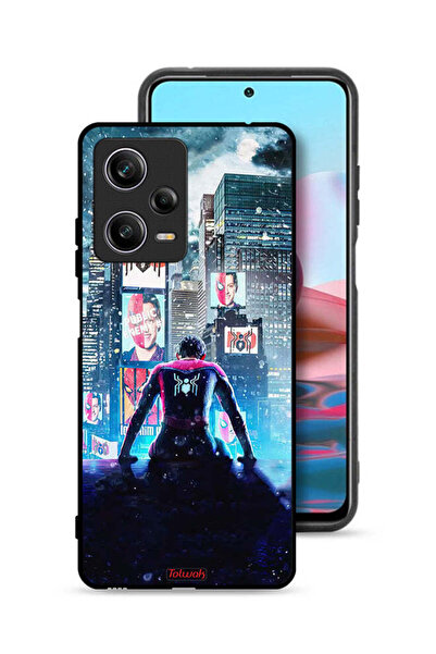 Tolwak غطاء حماية لهاتف شاومي ريدمي نوت 12 برو سبايدر مان