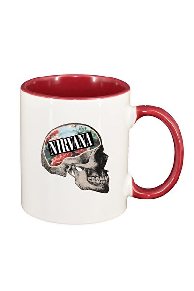 INOVATIX Cana alba personalizata, Nirvana, interior rosu-inchis, D1441, INOVA...