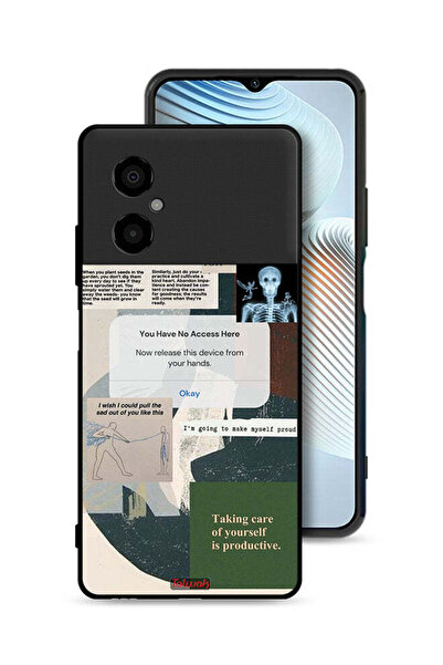 Tolwak غطاء حماية لهاتف Xiaomi Poco M4 5G اسمح لنفسك بالنمو