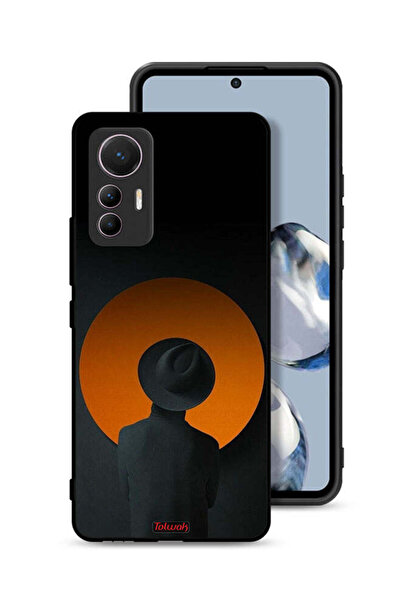 Tolwak غطاء حماية لهاتف شاومي 12 لايت بتصميم قبعة بوي آرت