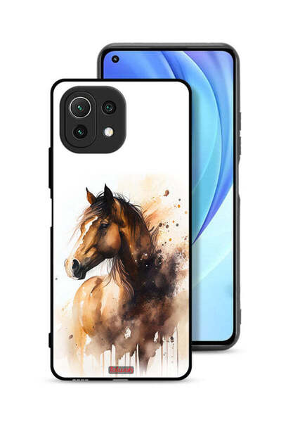 Tolwak غطاء حماية لهاتف شاومي مي 11 لايت بتصميم حصان تجريدي