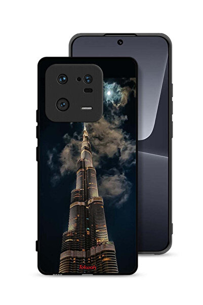Tolwak Xiaomi 13 Pro Protective Case Cover Burj Khalifa In Night