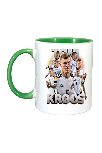 INOVATIX Cana Alba Personalizata, Toni Kroos Germany, Maner Si Interior Verde...