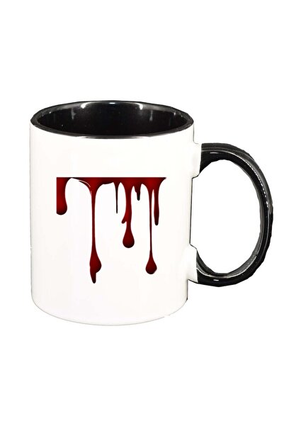 INOVATIX Cana alba personalizata, Ciocolata, interior negru, D239, INOVATIX®....