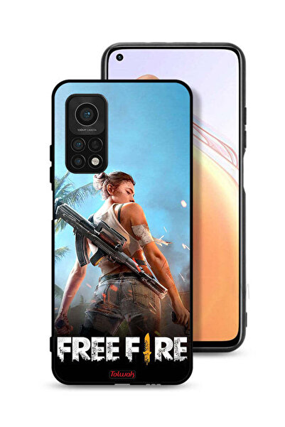 Tolwak غطاء حماية لهاتف شاومي مي 10T 5G فري فاير