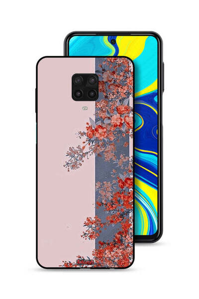 Tolwak غطاء حماية لهاتف شاومي ريدمي نوت 9 برو، تصميم أوراق الشجر والزهور