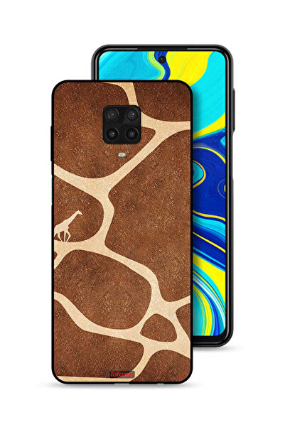 Tolwak غطاء حماية لهاتف شاومي ريدمي نوت 9 برو - جلد الزرافة