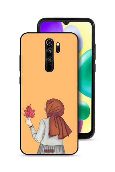 Tolwak Xiaomi Redmi Note 8 Pro Protective Case Cover Holding Leaf