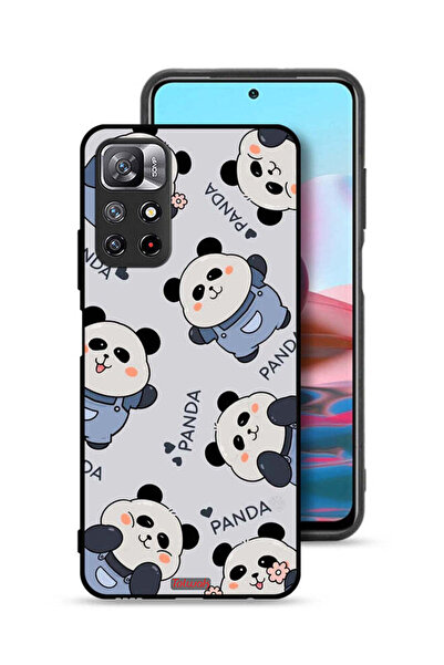 Tolwak غطاء حماية لهاتف شاومي ريدمي نوت 11 4G بنمط الباندا