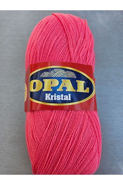 OPAL Crystal Hand Knitting Yarn No:89 Crystal Fiber Soap Dispenser Pouch Knitting Yarn 100Gr-475Mt