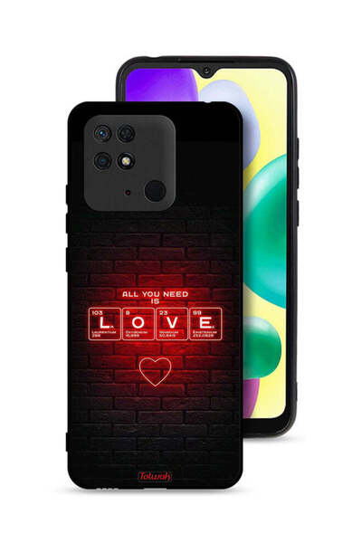 Tolwak غطاء حماية لهاتف Xiaomi Redmi 10C كل ما تحتاجه هو الحب