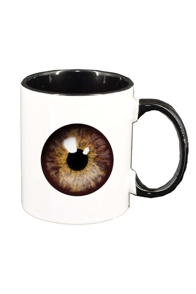 INOVATIX Cana alba personalizata, Eyeball, interior negru, D300, INOVATIX®. 3...