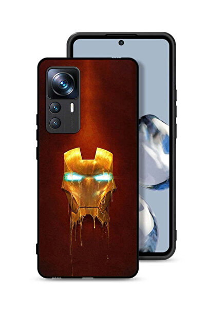 Tolwak غطاء حماية لهاتف شاومي 12T Pro بطبعة الرجل الحديدي مارفل كوميكس