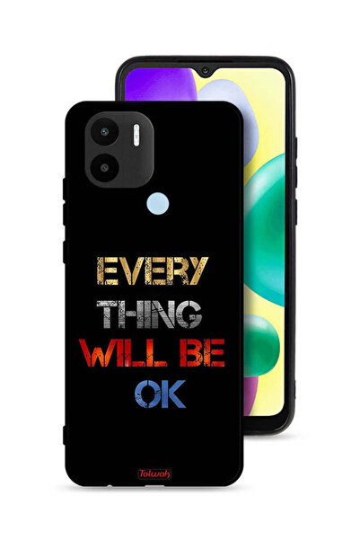 Tolwak غطاء حماية لهاتف Xiaomi Redmi A1 Plus كل شيء سيكون على ما يرام