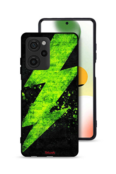 Tolwak غطاء حماية لهاتف Xiaomi Poco X5 Pro بنمط كهربائي