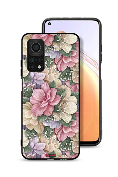 Tolwak Xiaomi Mi 10T 5G Protective Case Cover Hd Floral