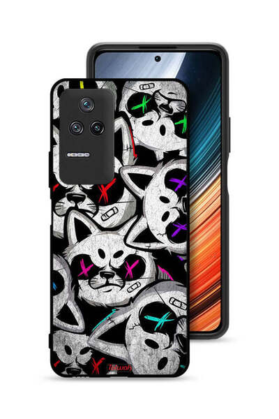 Tolwak غطاء حماية لهاتف شاومي ريدمي كي 50 برو - قطط مارشميلو