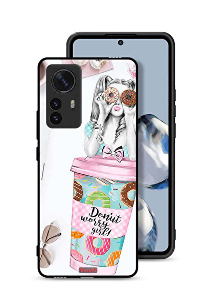 Tolwak غطاء حماية لهاتف شاومي 12 - فتاة دونات ووري