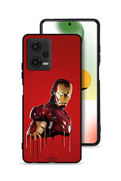 Tolwak غطاء حماية شاومي بوكو X5 برسومات الرجل الحديدي