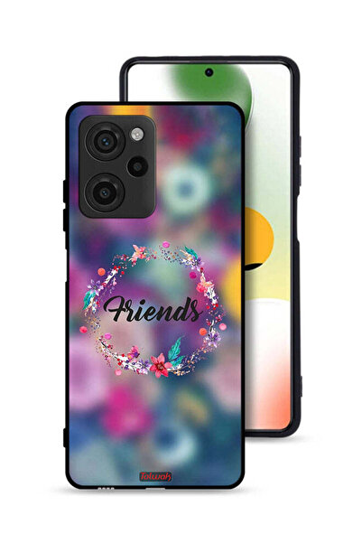 Tolwak غطاء حماية شاومي بوكو X5 برو بتصميم خاتم أصدقاء الزهور