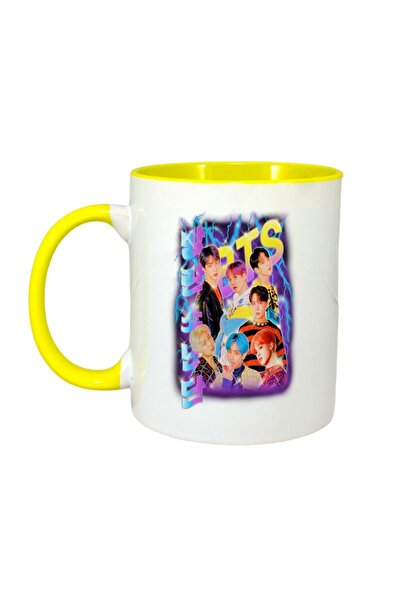 INOVATIX Cana Alba Personalizata, Formatia/trupa Bts, Maner Si Interior Galbe...