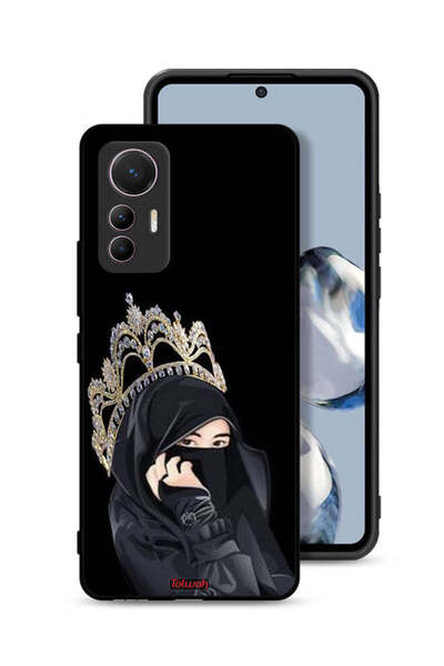Tolwak غطاء حماية لهاتف شاومي 12 لايت بتصميم فتاة الملكة