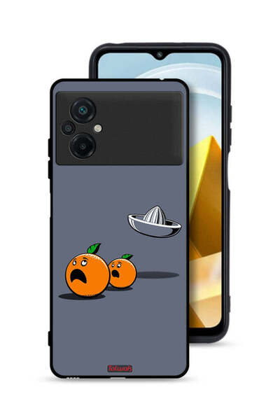 Tolwak غطاء حماية لهاتف Xiaomi Poco M5 4G بتصميم فني رقمي بسيط وفكاهي