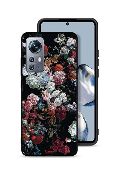 Tolwak غطاء حماية لهاتف Xiaomi 12S بنقشة ورود عتيقة