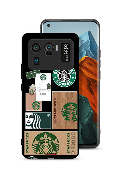 Tolwak غطاء حماية لهاتف شاومي مي 11 ألترا، ملصق ستاربكس