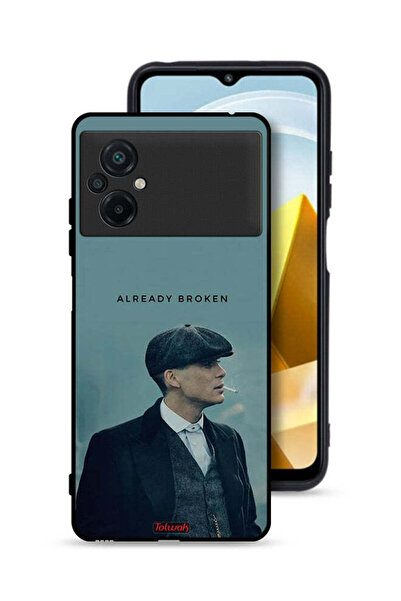 Tolwak غطاء حماية لهاتف Xiaomi Poco M5 4G مكسور بالفعل