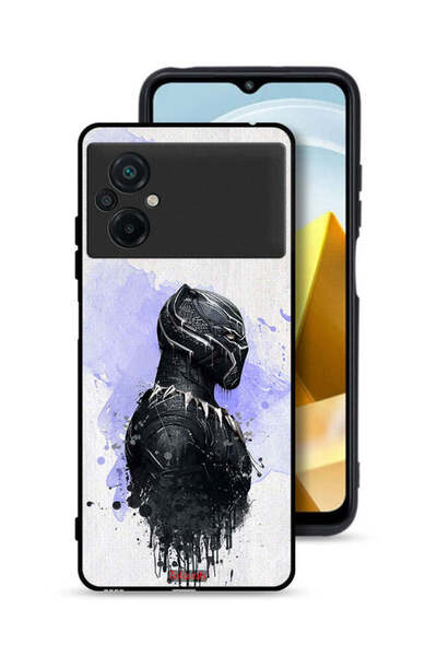 Tolwak غطاء حماية لهاتف Xiaomi Poco M5 4G - النمر الأسود