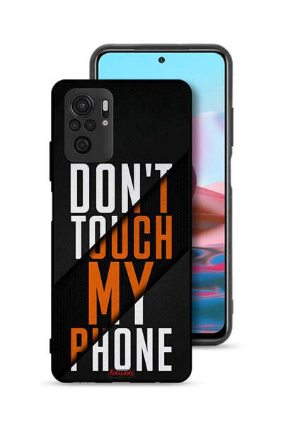 Tolwak Xiaomi Redmi Note 10S Protective Case Cover Do Not Touch My Phone
