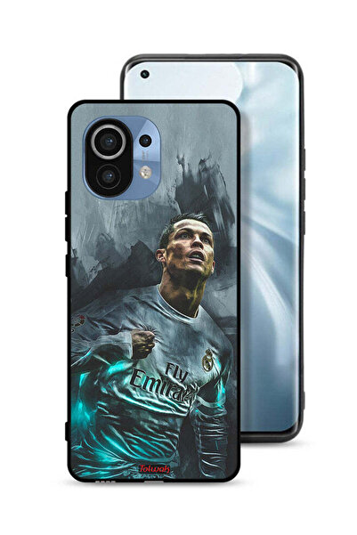 Tolwak غطاء حماية لهاتف Xiaomi Mi 11 برسومات كريستيانو رونالدو