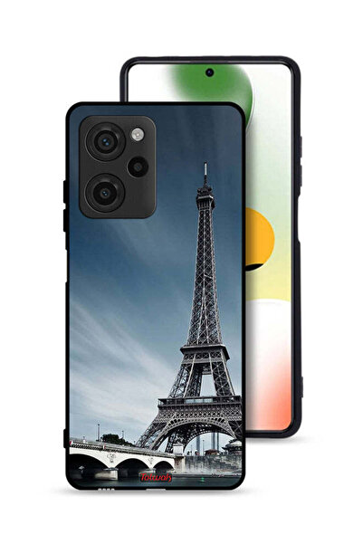 Tolwak غطاء حماية لهاتف شاومي بوكو X5 برو بتصميم برج إيفل