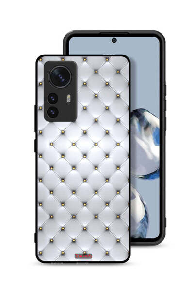 Tolwak غطاء حماية لهاتف Xiaomi 12 Pro مطبوع عليه دبابيس على القماش