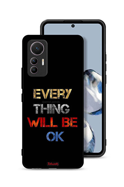 Tolwak غطاء حماية لهاتف Xiaomi 12 Lite كل شيء سيكون على ما يرام