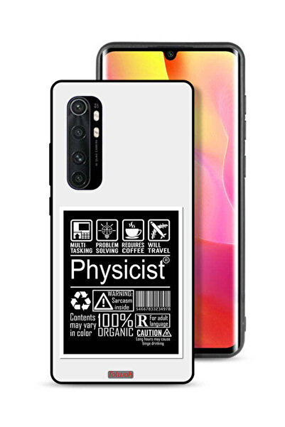 Tolwak غطاء حماية لهاتف شاومي مي نوت 10 لايت، ملصق فيزيائي