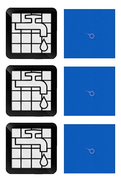 Marketto مكنسة فيليبس FC 9331 المتوافقة مع 3 قطع من الفلتر المسبق (مع إسفنجة)
