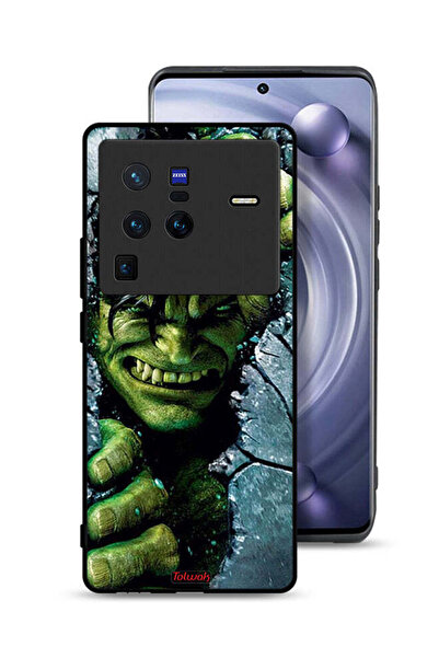 Tolwak غطاء حماية Vivo X80 Pro بتصميم هالك المذهل