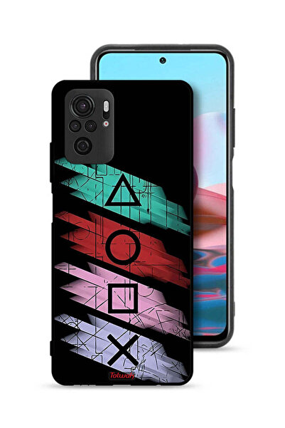 Tolwak غطاء حماية لهاتف Xiaomi Poco M5s برسومات أيقونات لعبة الحبار