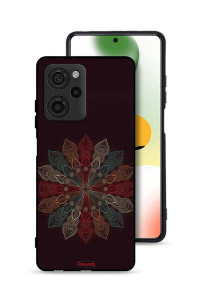 Tolwak غطاء حماية لهاتف شاومي بوكو X5 برو - تصميم زهرة ماندالا