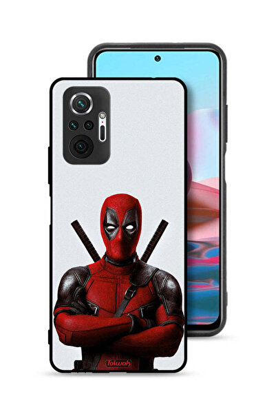 Tolwak غطاء حماية لهاتف شاومي ريدمي نوت 10 برو 4G بتصميم ديدبول
