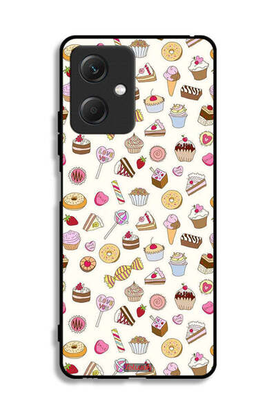 Tolwak Xiaomi Redmi Note 12 Protective Case Cover Pattern Of Favorite Items