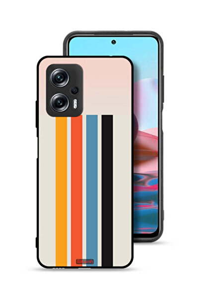 Tolwak غطاء حماية لهاتف شاومي ريدمي نوت 11T برو بلس 5G بنمط خطوط مستقيمة