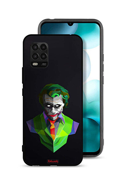 Tolwak غطاء حماية لهاتف شاومي مي 10 لايت 5G، رسم جوكر، فن تجريدي