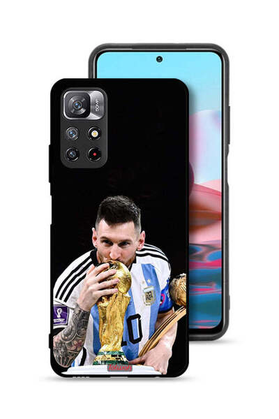 Tolwak غطاء حماية لهاتف شاومي ريدمي نوت 11 4G ميسي