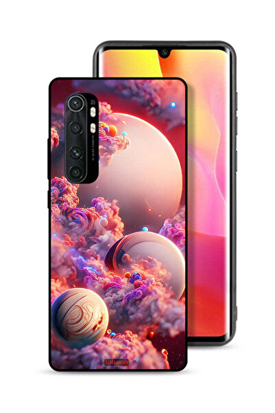 Tolwak غطاء حماية لهاتف شاومي مي نوت 10 لايت - سحاب، فن تجريدي