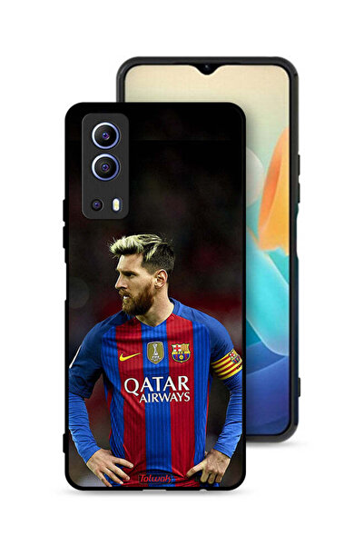 Tolwak غطاء حماية لهاتف Vivo iQOO Z3 5G ميسي برشلونة
