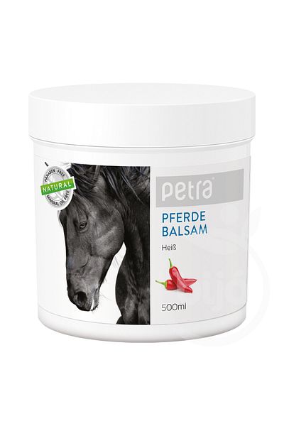 petra Balsam de corp Hot Puterea Calului Petra 500 ml